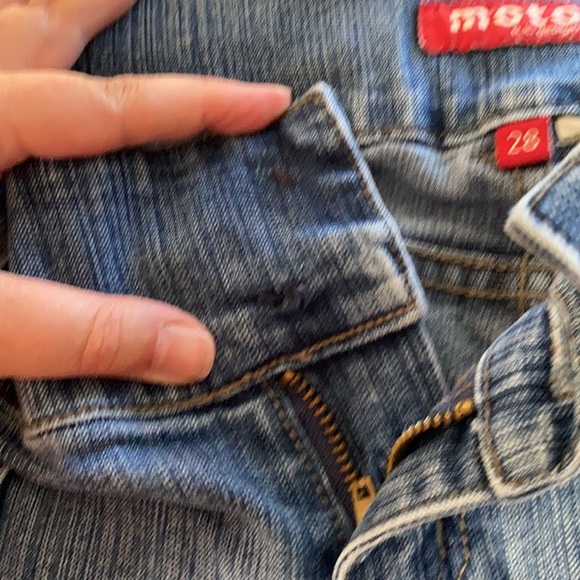Moto Jeans size 28 - Picture 3 of 4